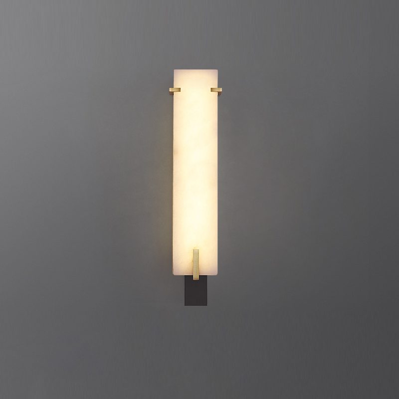 Modern Alabaster LED Wall Sconce | Luxury Bedroom Lighting