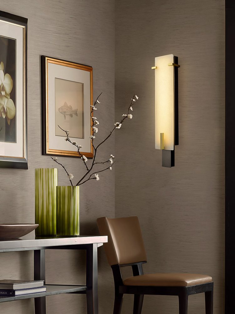 Modern Alabaster LED Wall Sconce | Luxury Bedroom Lighting