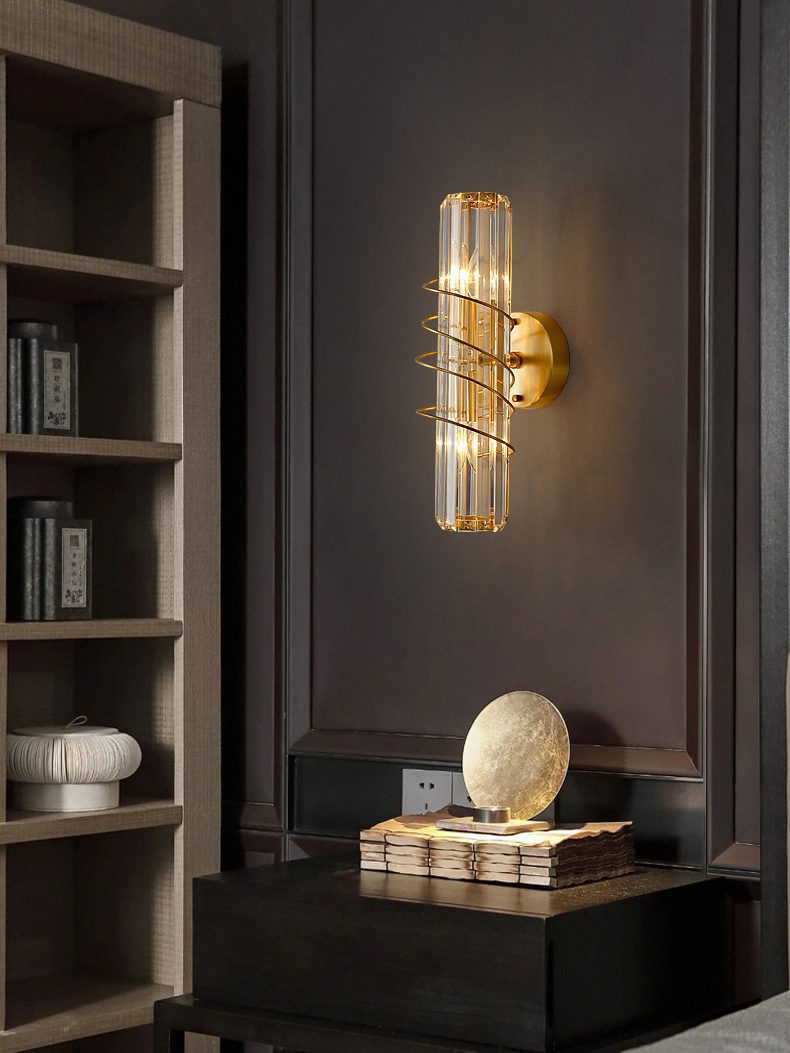 Surround Crystal Wall Light