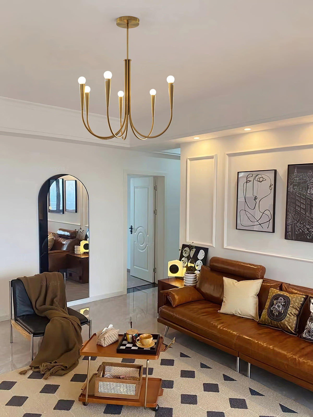 swoop-arm-chandelier