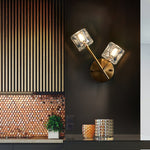 Syrah Vintage Crystal Wall Lamp