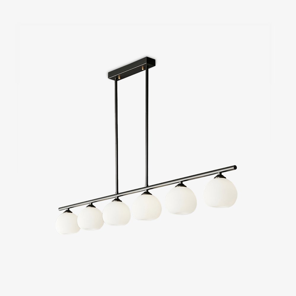 Telbix Marsten Modern Brass Chandelier for Dining Room and Kitchen Island