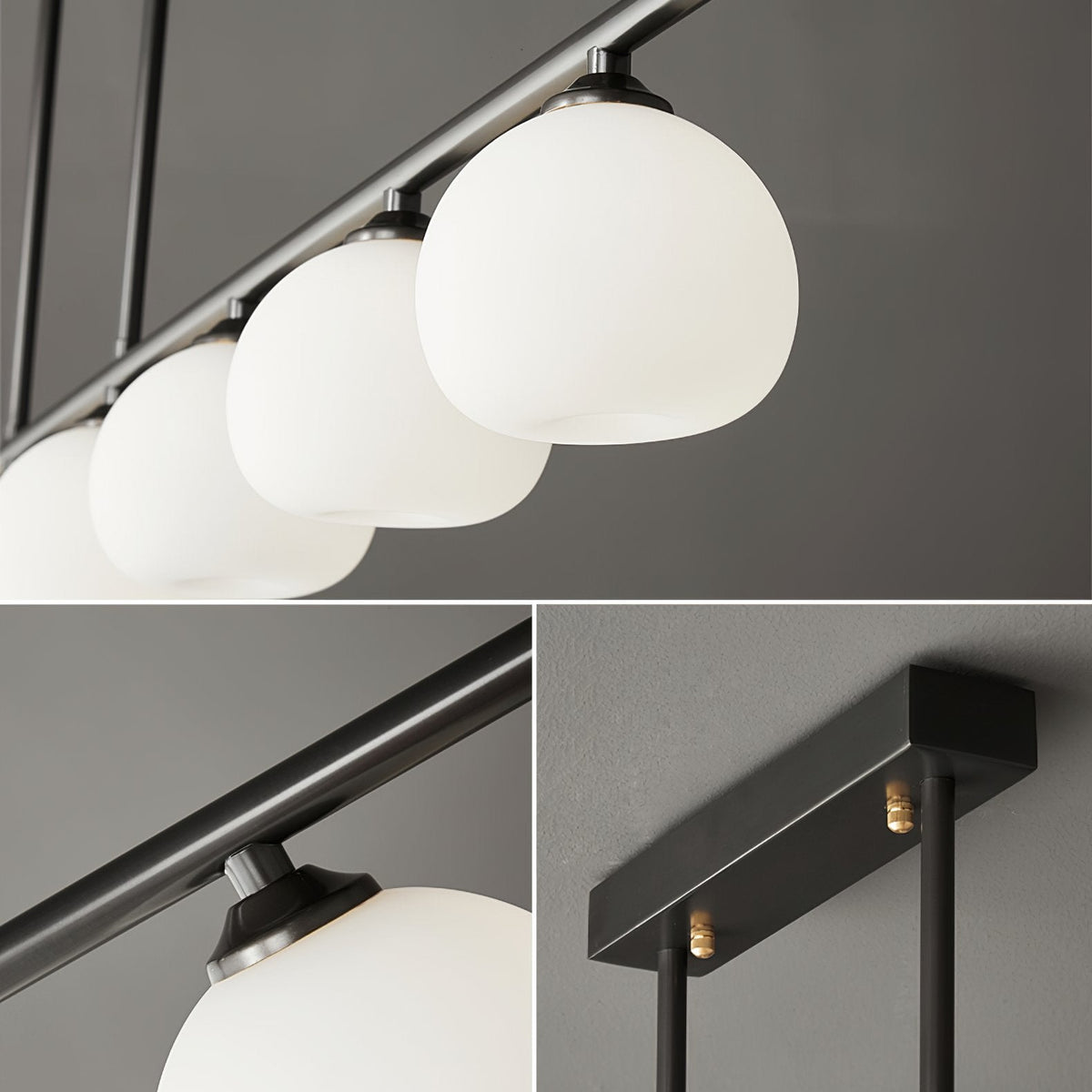 Telbix Marsten Modern Brass Chandelier for Dining Room and Kitchen Island