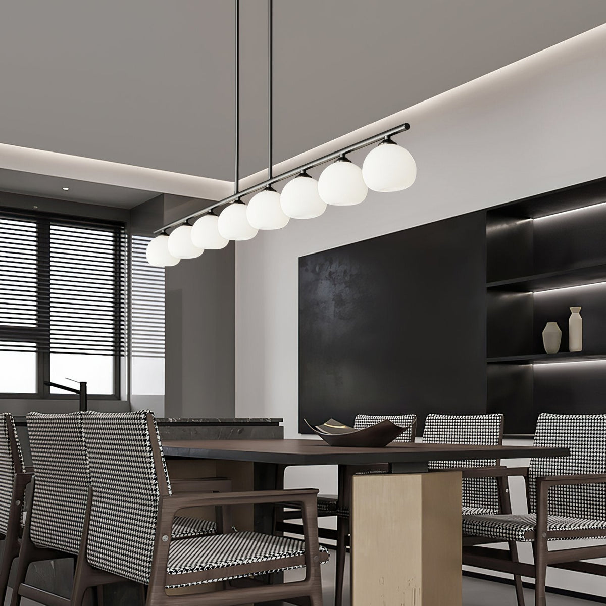 Telbix Marsten Modern Brass Chandelier for Dining Room and Kitchen Island