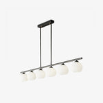 Telbix Marsten Modern Brass Chandelier for Dining Room and Kitchen Island