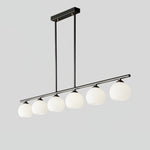 Telbix Marsten Modern Brass Chandelier for Dining Room and Kitchen Island