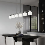 Telbix Marsten Modern Brass Chandelier for Dining Room and Kitchen Island