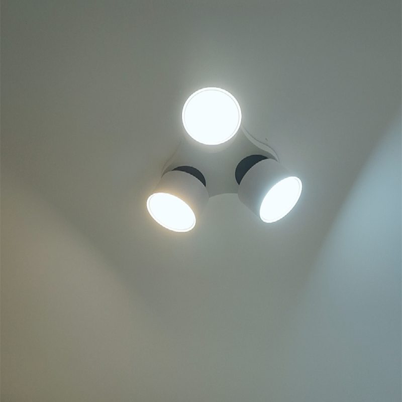 Modern Minimalist LED Ceiling Light – 3-Head Aluminum Pendant for Kitchen Island, Bedroom & Living Room
