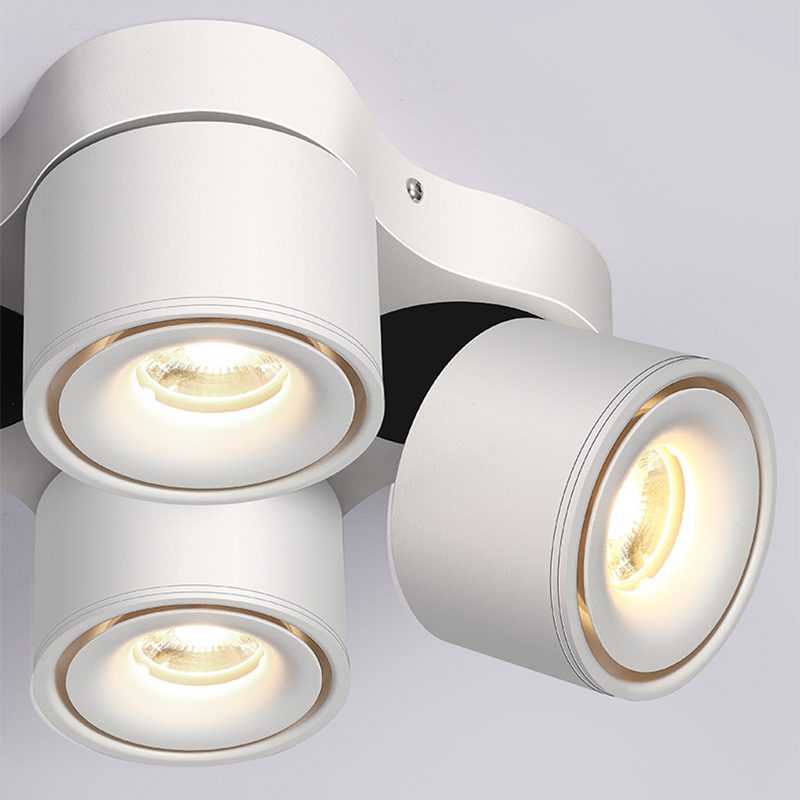 Modern Minimalist LED Ceiling Light – 3-Head Aluminum Pendant for Kitchen Island, Bedroom & Living Room