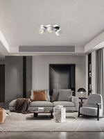 Modern Minimalist LED Ceiling Light – 3-Head Aluminum Pendant for Kitchen Island, Bedroom & Living Room