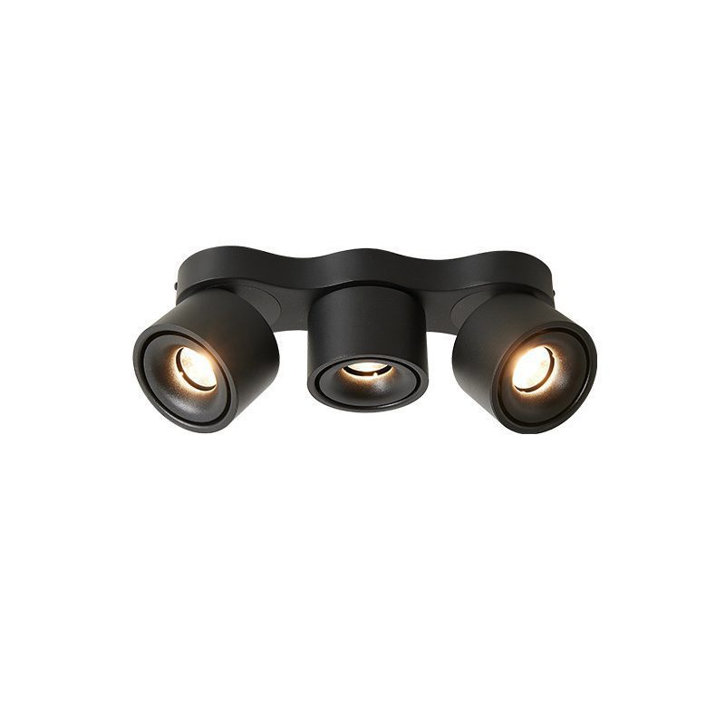 Modern Minimalist LED Ceiling Light – 3-Head Aluminum Pendant for Kitchen Island, Bedroom & Living Room