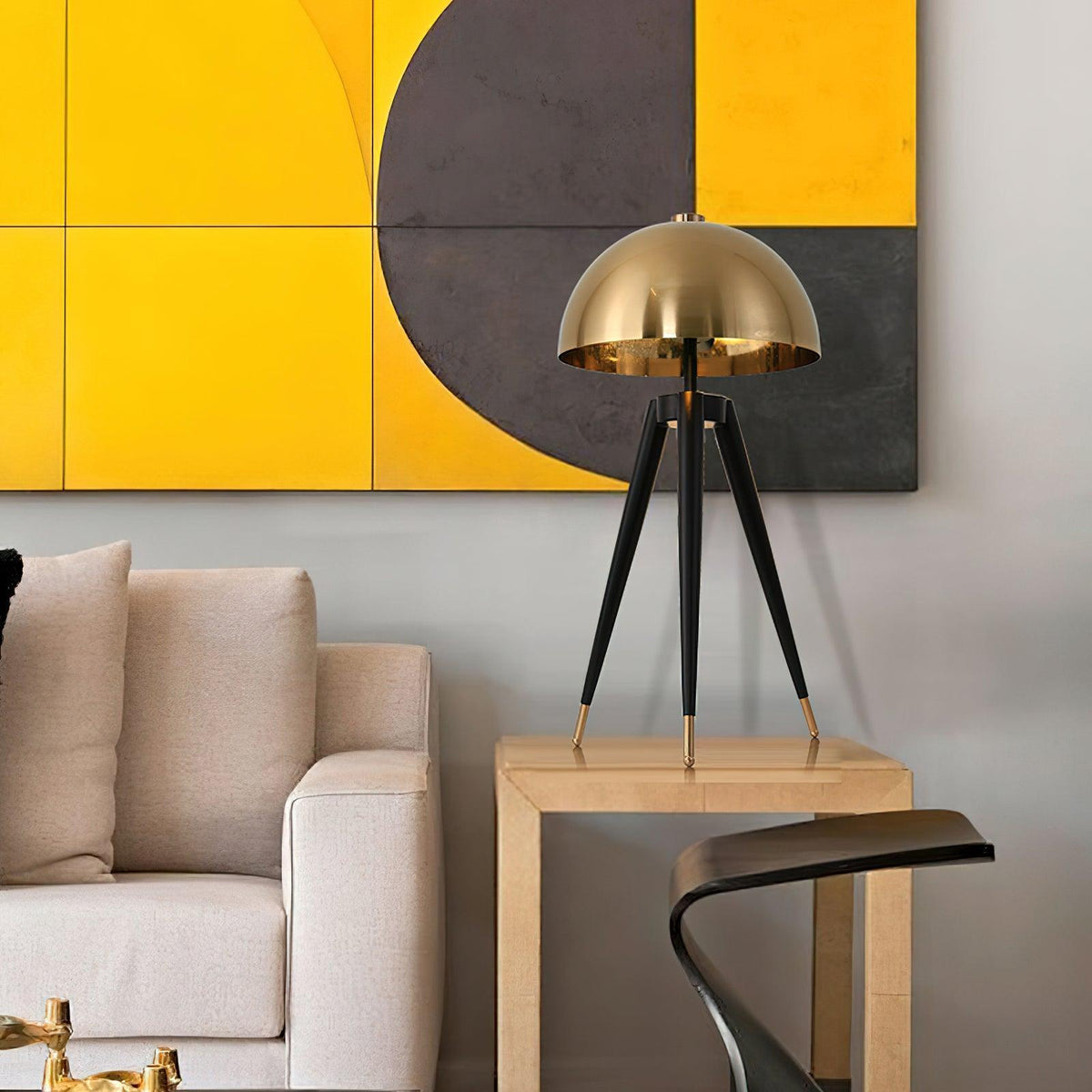 three-legged-gold-gong-table-lamp