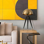 three-legged-gold-gong-table-lamp