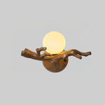 Tree Branch Wall Sconce | Rustic LED Wall Lamp for Bedroom & Living Room