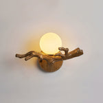 Tree Branch Wall Sconce | Rustic LED Wall Lamp for Bedroom & Living Room