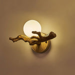 Tree Branch Wall Sconce | Rustic LED Wall Lamp for Bedroom & Living Room