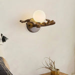 Tree Branch Wall Sconce | Rustic LED Wall Lamp for Bedroom & Living Room