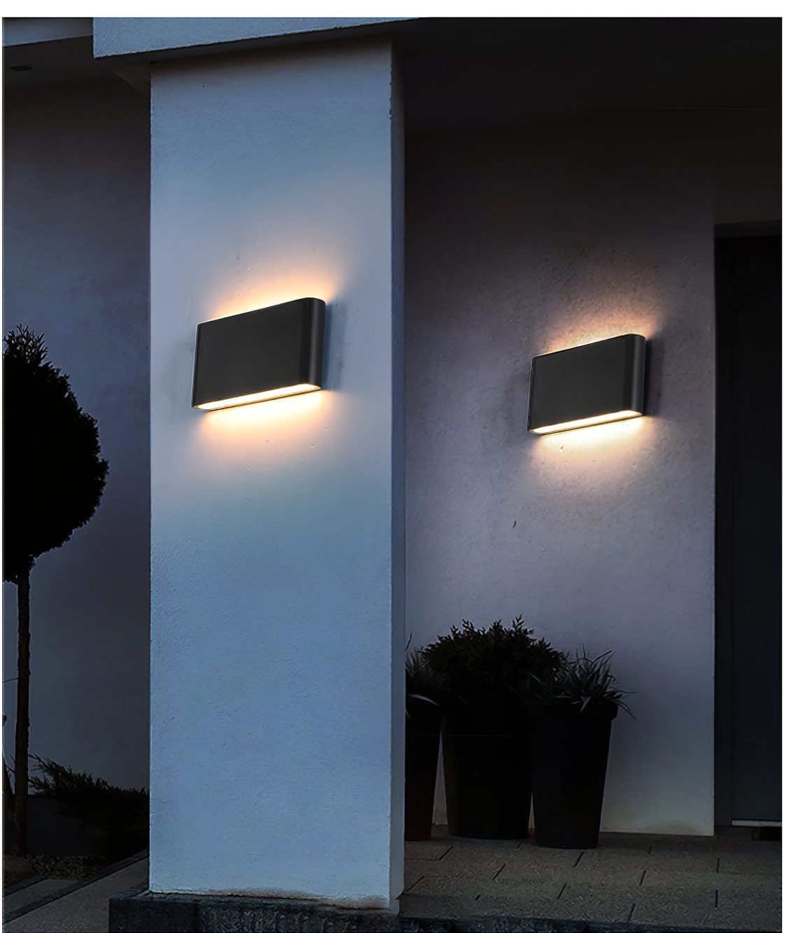 Modern LED Wall Sconce Minimalist Plaster Oval Light for Bedroom Living Room