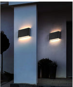 Modern LED Wall Sconce Minimalist Plaster Oval Light for Bedroom Living Room
