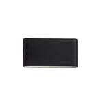 Modern LED Wall Sconce Minimalist Plaster Oval Light for Bedroom Living Room
