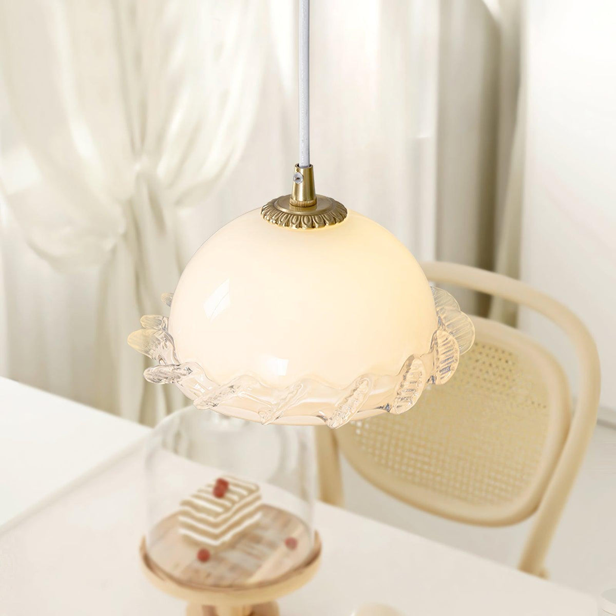 white-glass-antique-french-pendant-light