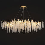 Wisteria Flower Crystal Chandelier