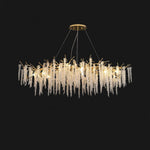 Wisteria Flower Crystal Chandelier