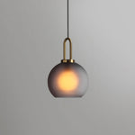 Glass Pendant Swag Light