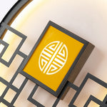 Asian Style Outdoor Led Landscape Decorative Lighting Wall Lamp For Villa Courtyard