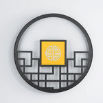 Asian Style Outdoor Led Landscape Decorative Lighting Wall Lamp For Villa Courtyard