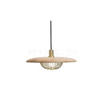 Modern Wood Pendant Light Luxury Dining Room Lamp