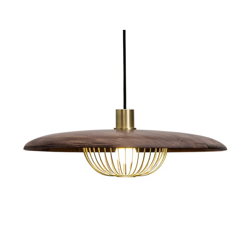 Modern Wood Pendant Light Luxury Dining Room Lamp
