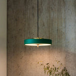 Revolve Pendant Light - Modern Brass & Glass Fixture for Dining Room, Living Room, and Bedroom