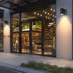 Minimalist Two Way Lighting Led Waterproof Wall Light For Outdoor Courtyard Aisle