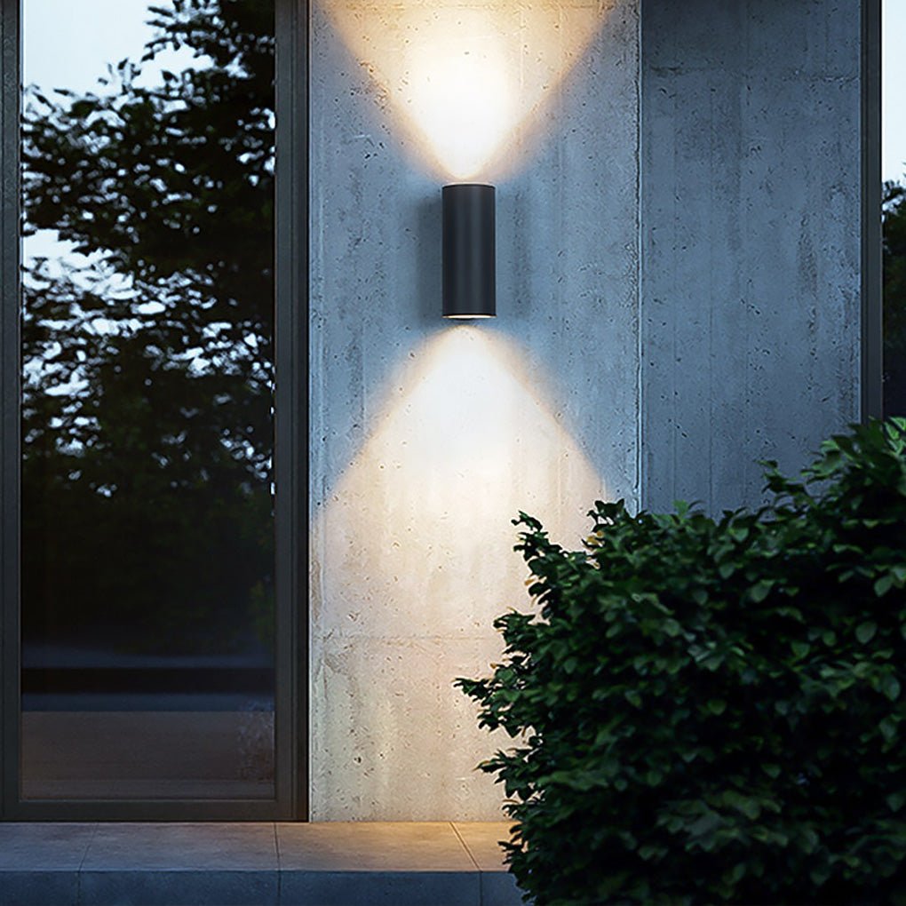 Minimalist Two Way Lighting Led Waterproof Wall Light For Outdoor Courtyard Aisle