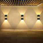 Modern Minimalist Outdoor Led Waterproof Wall Light For Villa Balcony Aisle Lighting