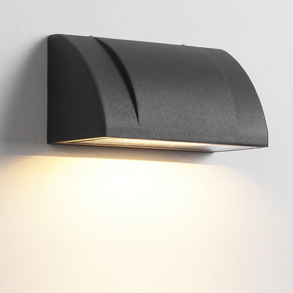 Modern Minimalist Waterproof Outdoor Led Wall Light For Patio Balcony Garden