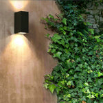 Modern Square Design Outdoor Waterproof Wall Light For Villa Courtyard Balcony
