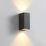 Modern Square Design Outdoor Waterproof Wall Light For Villa Courtyard Balcony