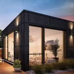 Modern Square Design Outdoor Waterproof Wall Light For Villa Courtyard Balcony