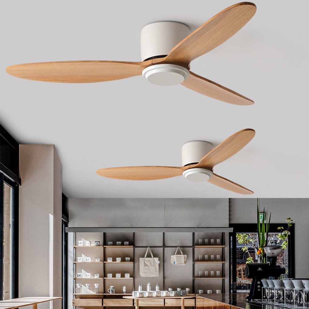 Led Inverter Silent Nordic Light Fan Ceiling Fan With Lamp