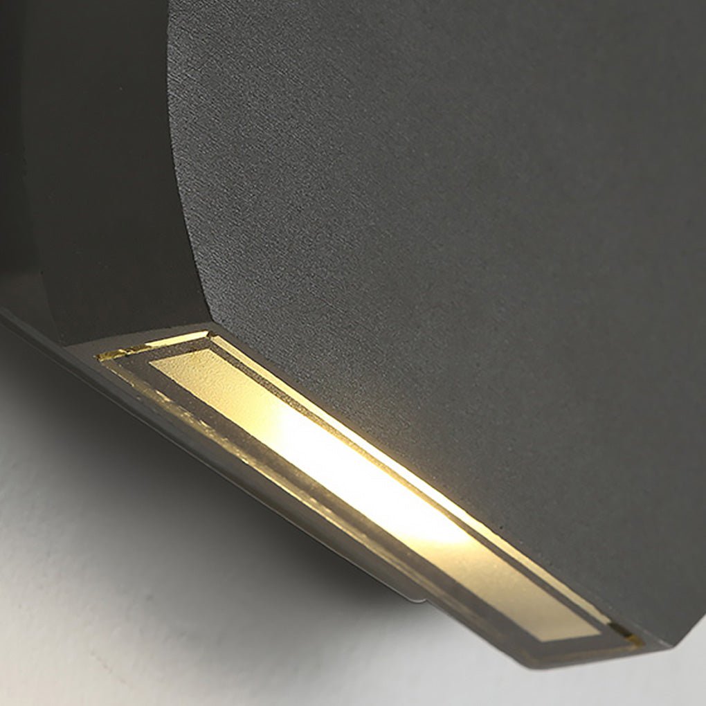 Nordic Minimalist Outdoor Led Waterproof Wall Light For Villa Courtyard Aisle