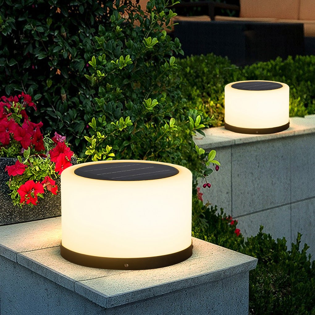 Nordic Minimalist Solar Outdoor Courtyard Waterproof Led Landscape Decorative Lamp