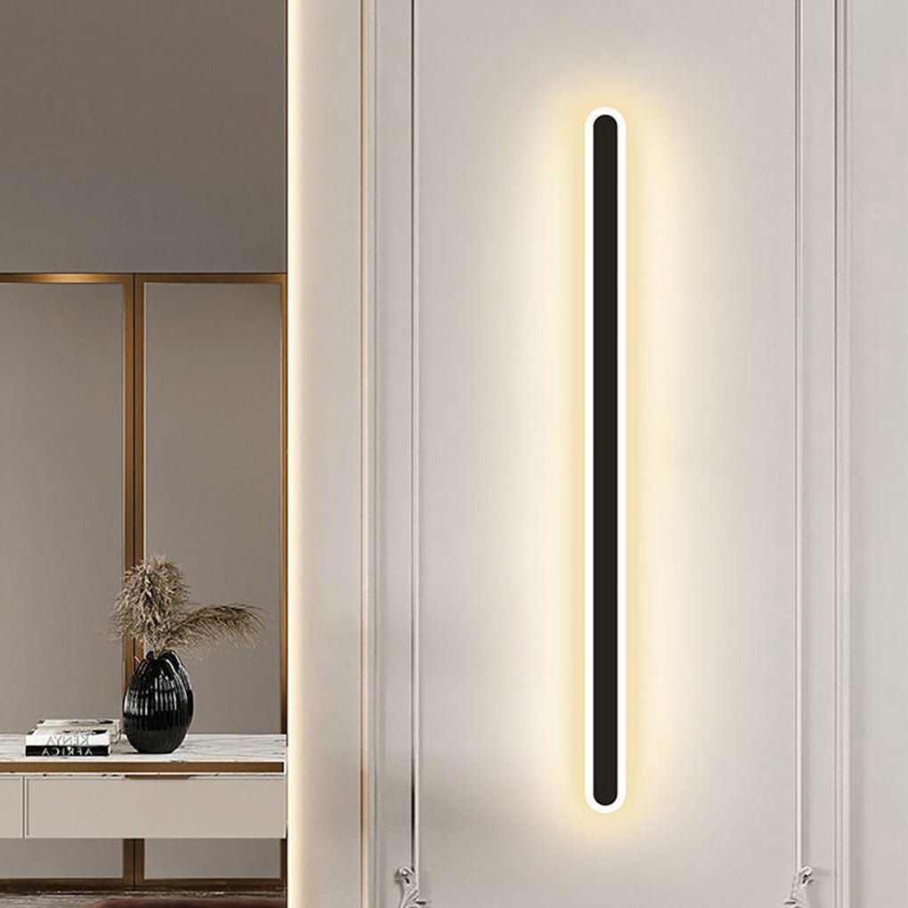 Nordic Minimalist Strip Led Aisle Bedside Living Room Background Wall Sconces
