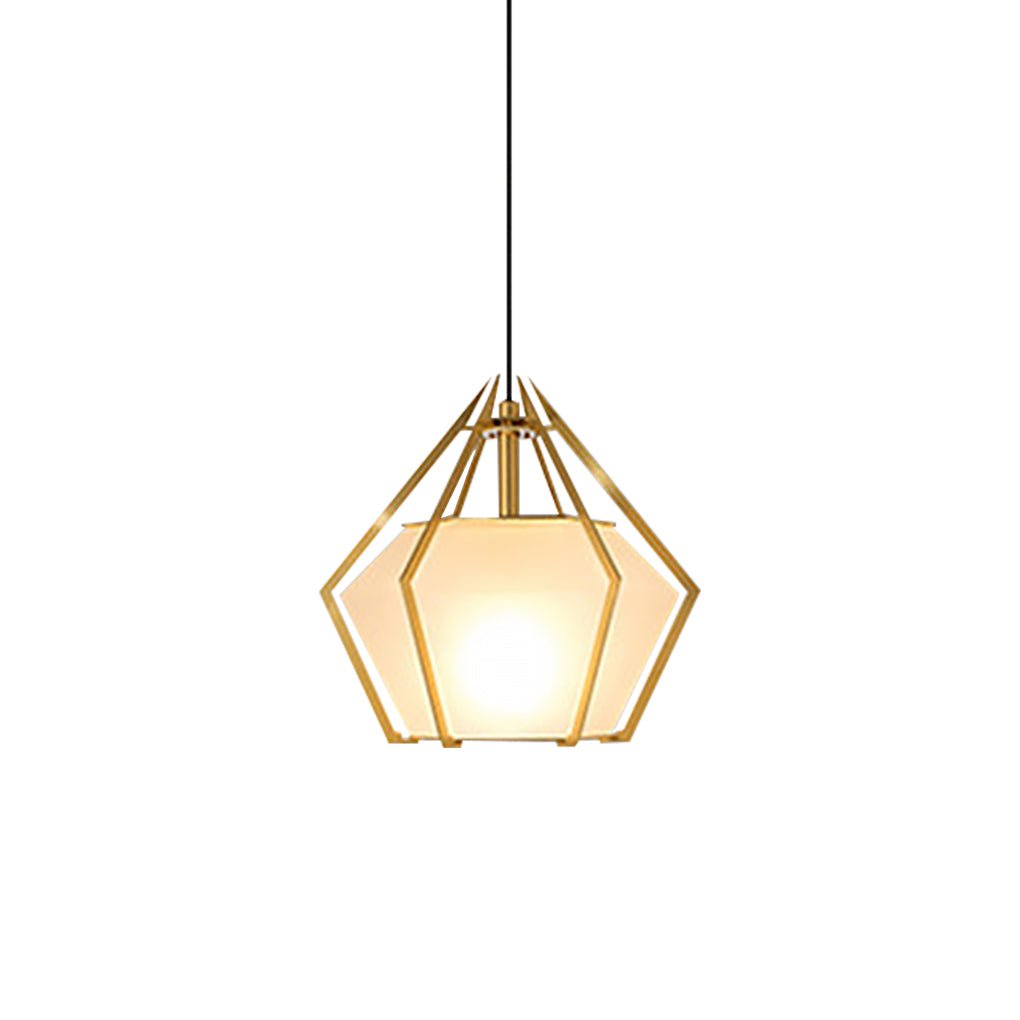 Nordic Postmodern Personality Art Glass Pendant Light For Bedside Bar