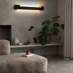 Nordic Ultra Thin Long Strip Led Bedside Background Wall Rotatable Wall Lamp