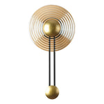 Nordic Unique Corrugated Ripple Glass Ins Aisle Bedside Decorative Led Wall Lamp