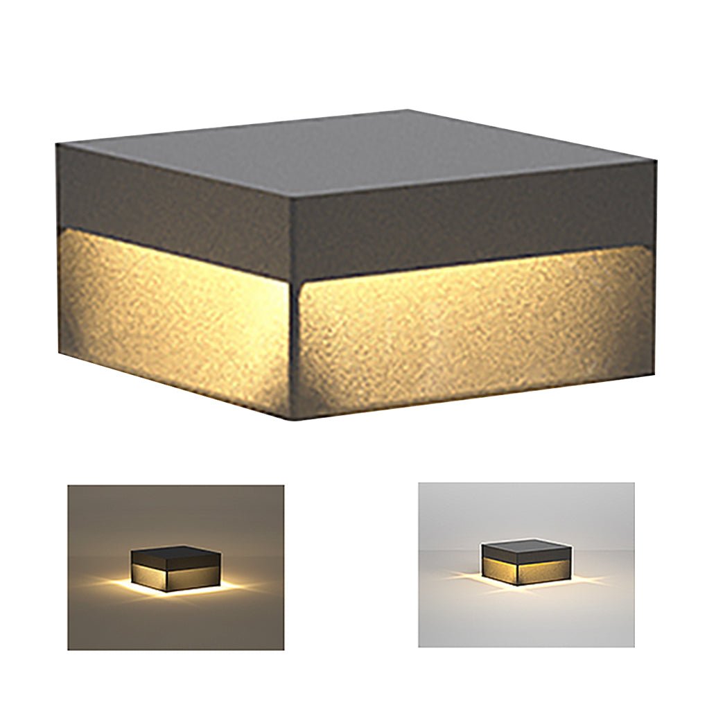 Outdoor Waterproof Led Column Lamp Landscape Decorative Lighting For Villa Courtyard Gatepost