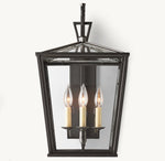 19TH C. ENGLISH OPENWORK OUTDOOR SCONCE 22'
