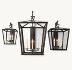 19TH C. ENGLISH OPENWORK OUTDOOR SCONCE 22'